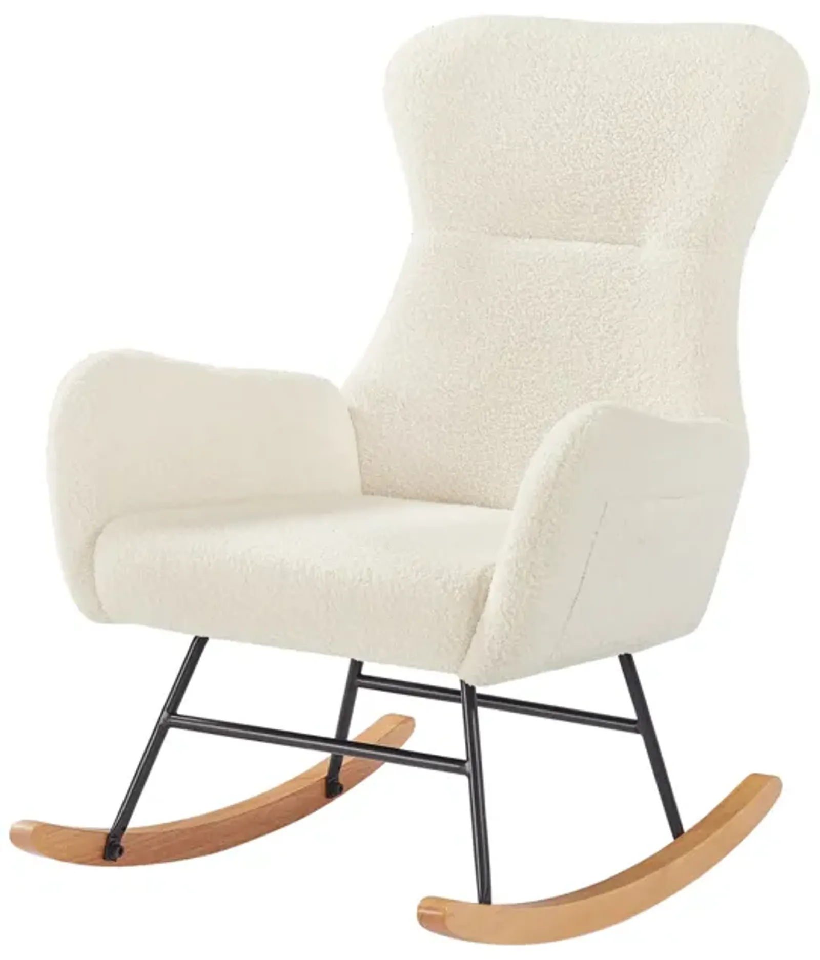 Teddy Fabric Rocking Chair