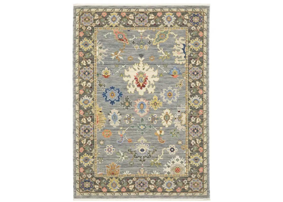 Lucca 2' x 3' Blue Rug