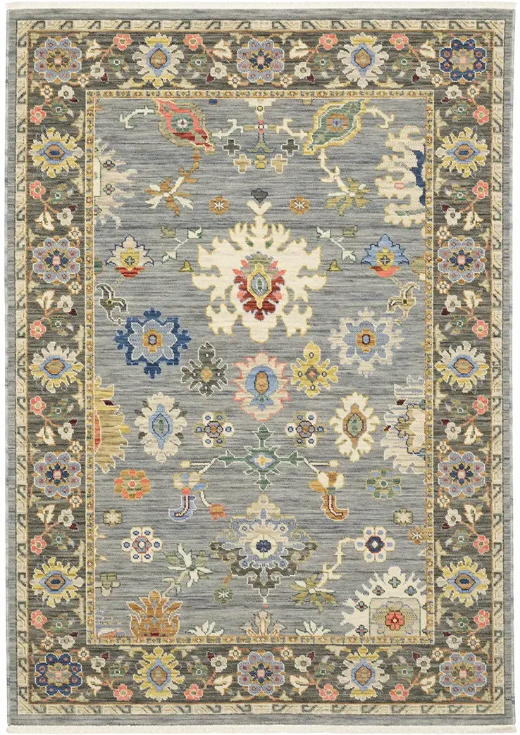 Lucca 2' x 3' Blue Rug