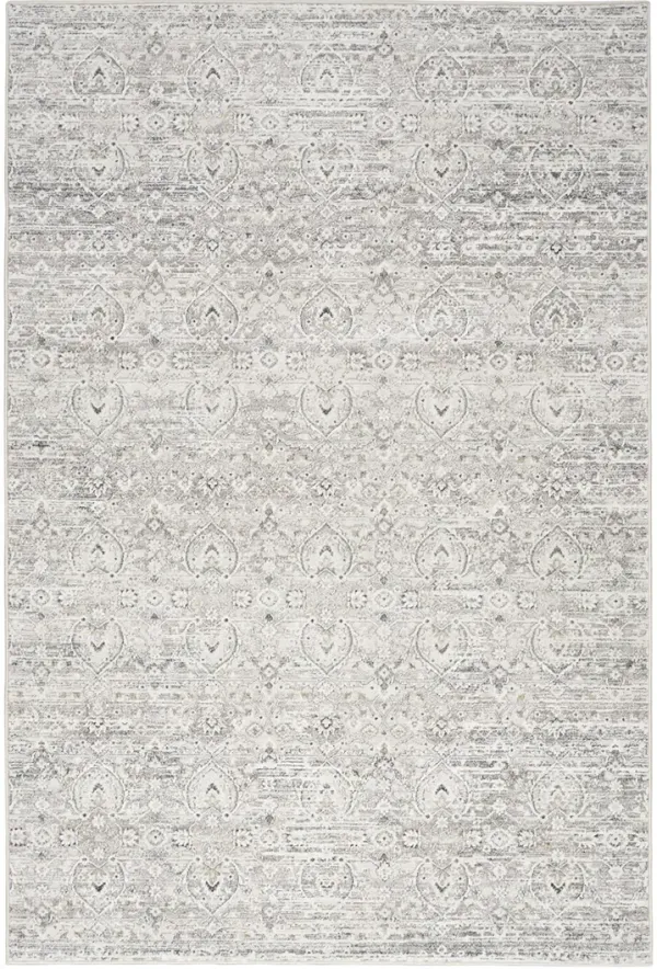 Distinctive DSV04 Ivory/Gray 7'10" x 9'10" Rug