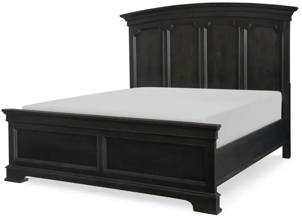 Townsend King Arched Panel Bed