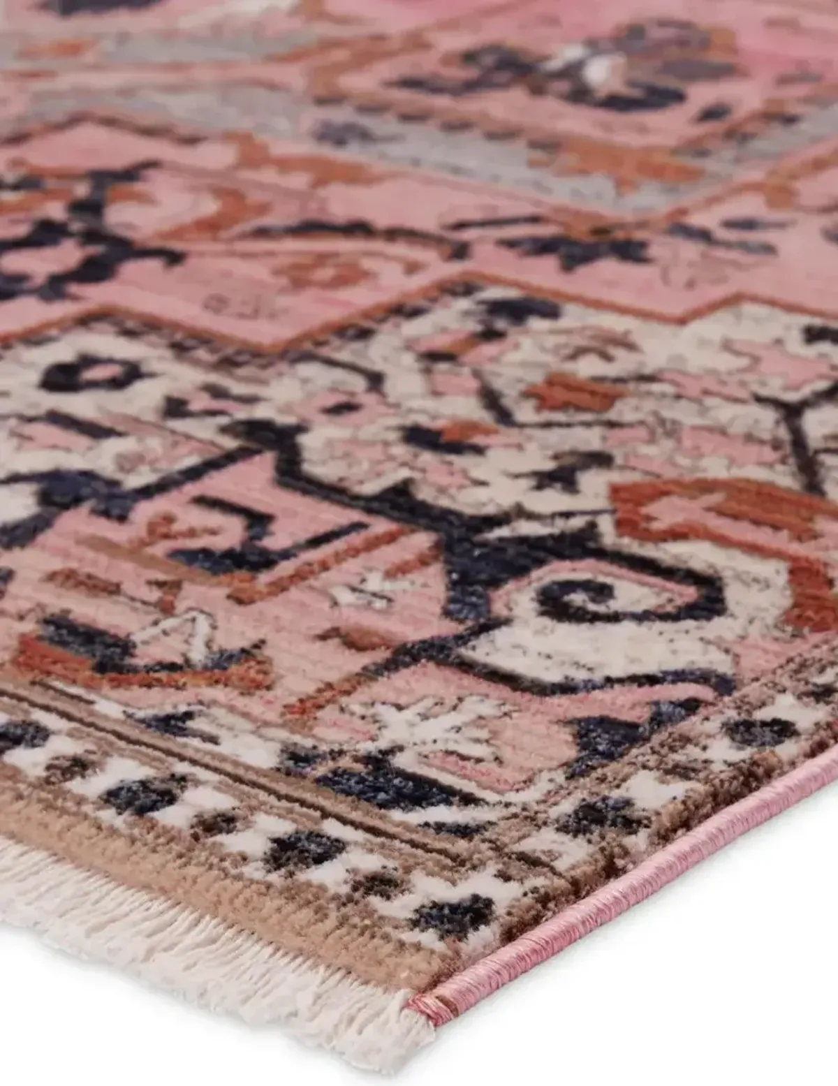 Zefira Bellona Pink 5' x 8' Rug