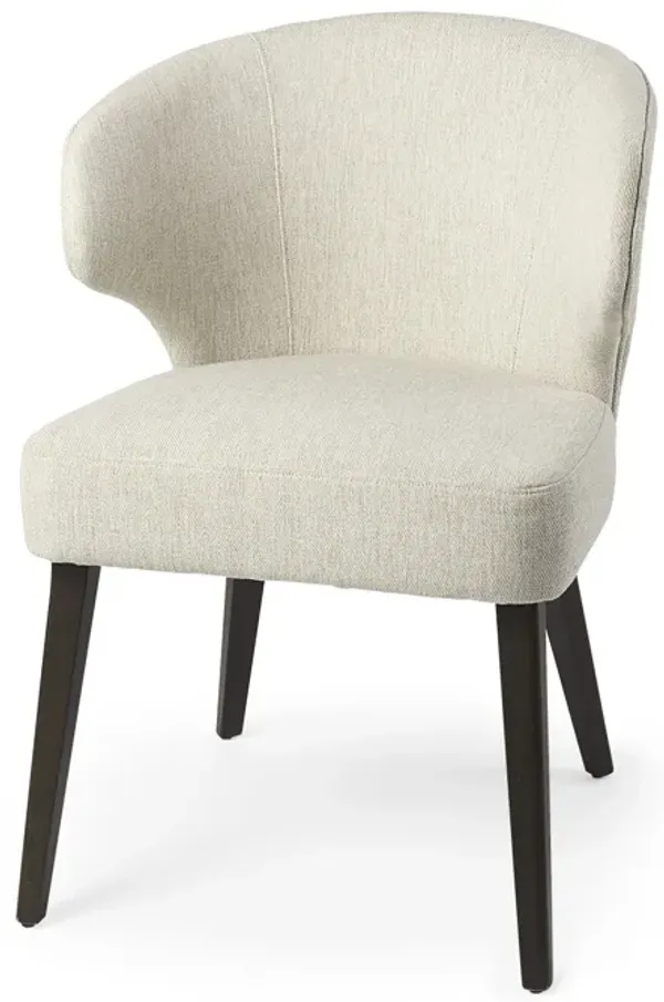 Wingback Dining Side Chair with Padded Seat and Back