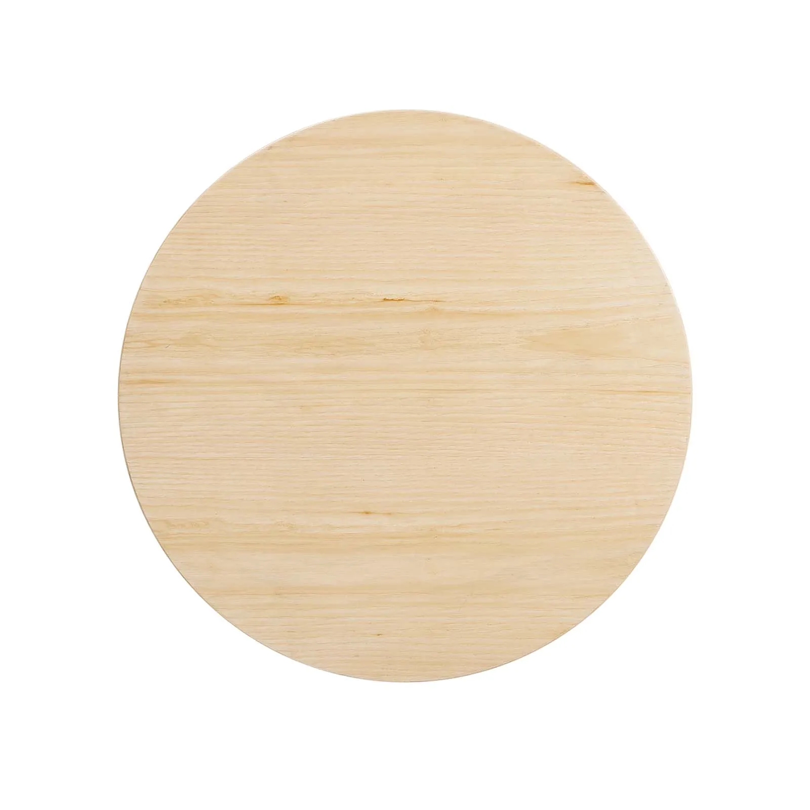 Modway - Lippa 28" Round Wood Grain Dining Table Black Natural