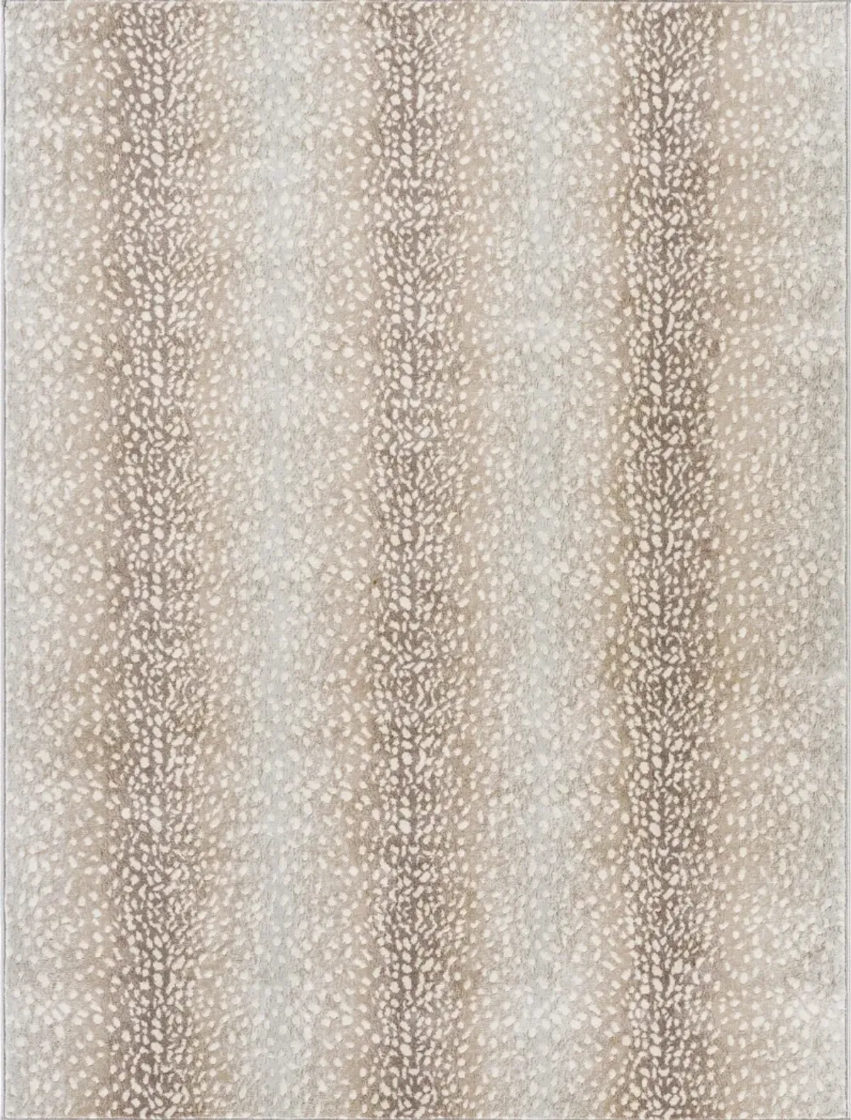 Roma ROM-2374 7'10' Round Beige Rug