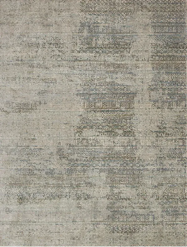Javari Ivory/Sea 9'6" x 12'6" Area Rug