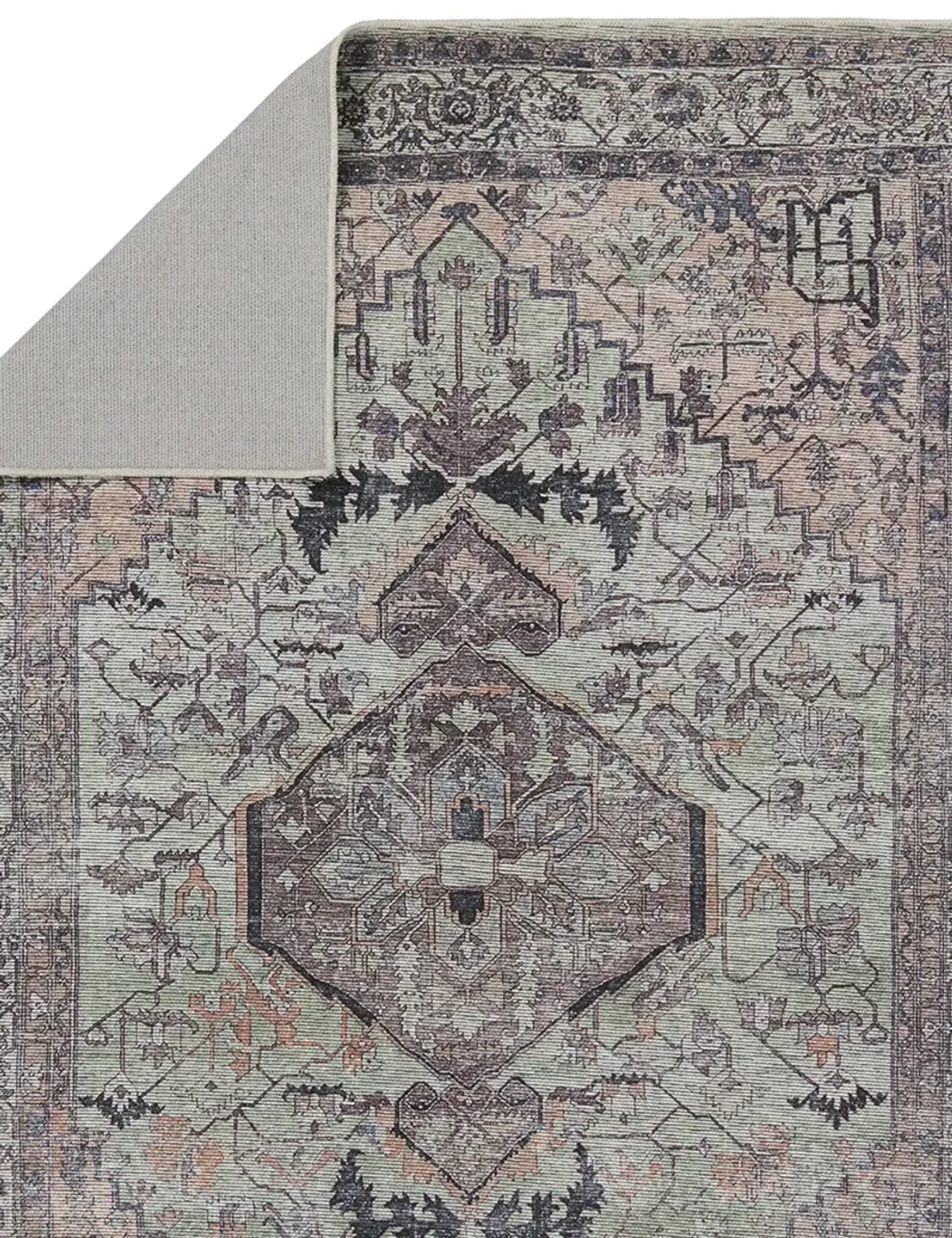 Vindage Abbott Green 9'2" x 12' Rug