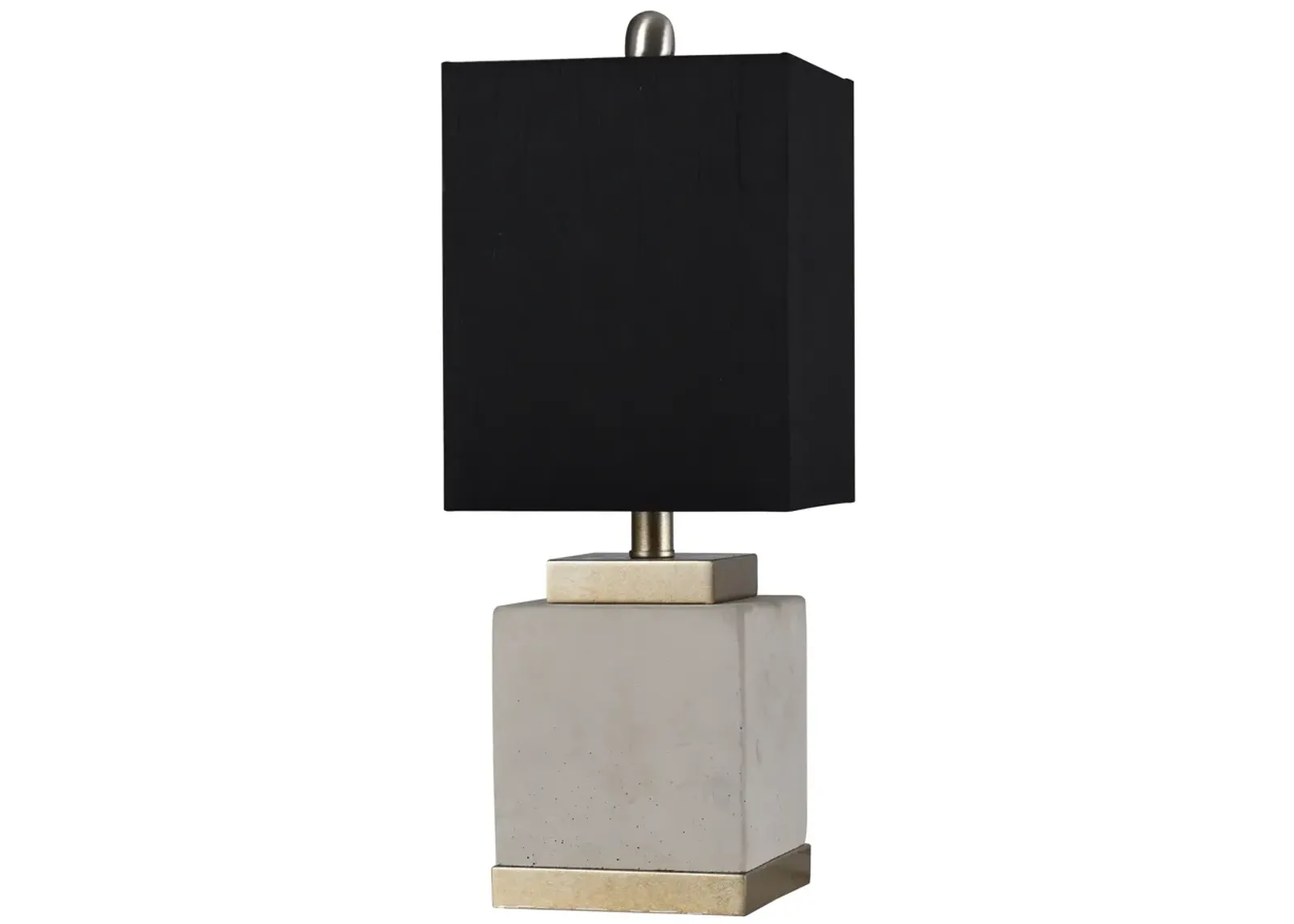 Soft Brass & Cement Table Lamp