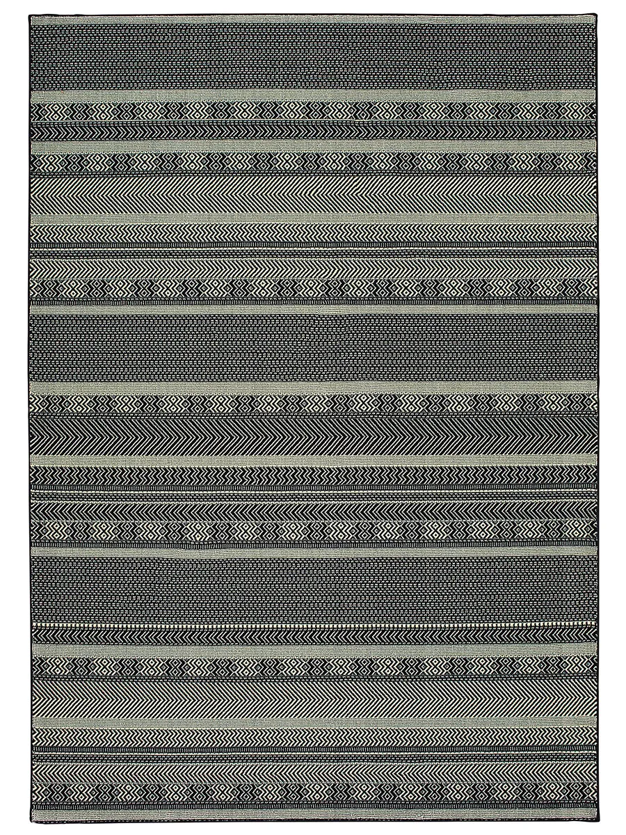 Luna 3'10" x 5'5" Black Rug