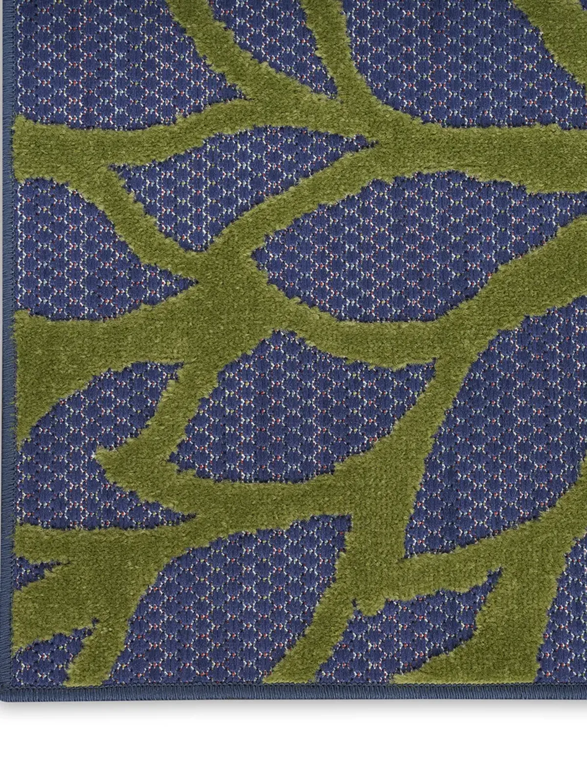 Aloha ALH05 Navy/Multicolor 9' x 12' Rug