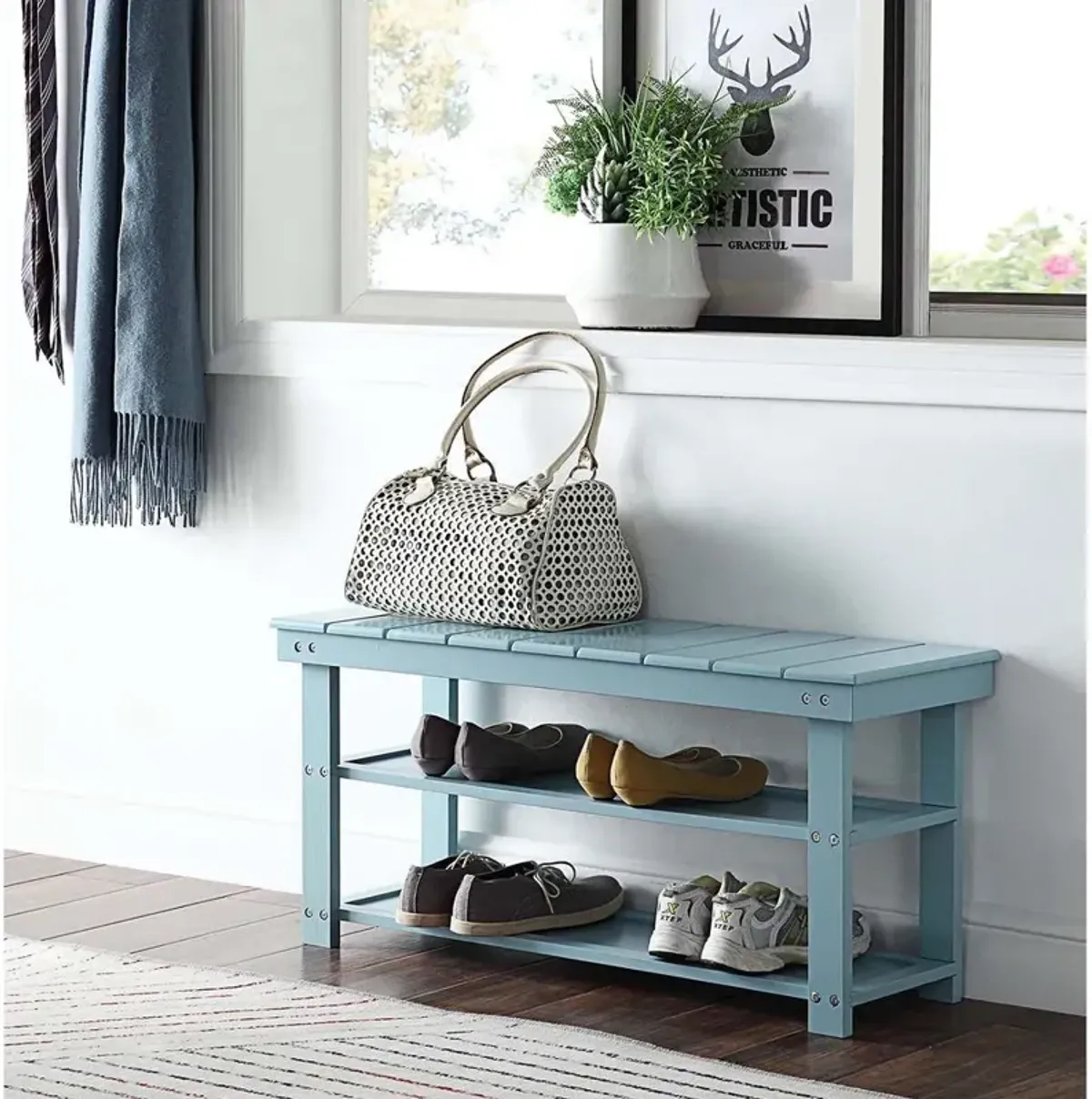 Convience Concept, Inc. Oxford Utility Mudroom Bench