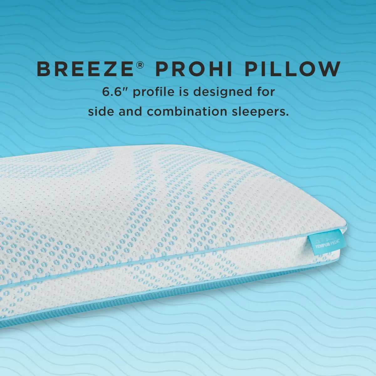 TEMPUR-Breeze® ProHi  Queen Pillow