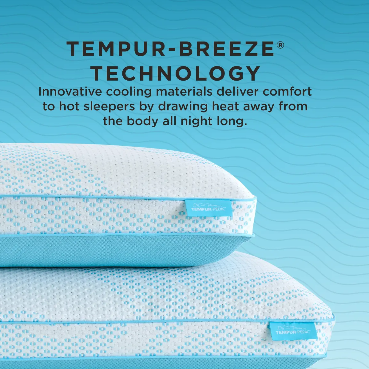 TEMPUR-Breeze® ProHi  Queen Pillow