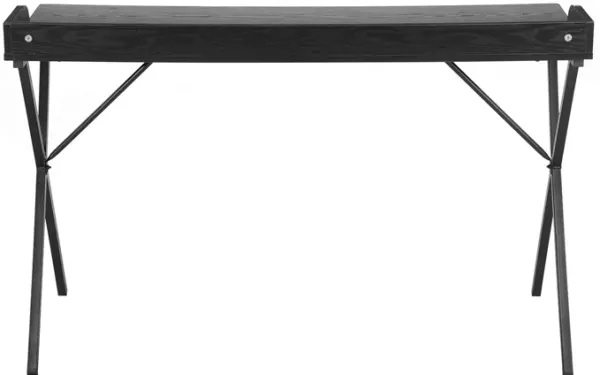 47.2" L Rectangular Computer Desk, Writing Desk - full black