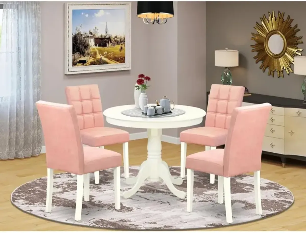 5 Piece Dinner Table Set contain A Dining Table