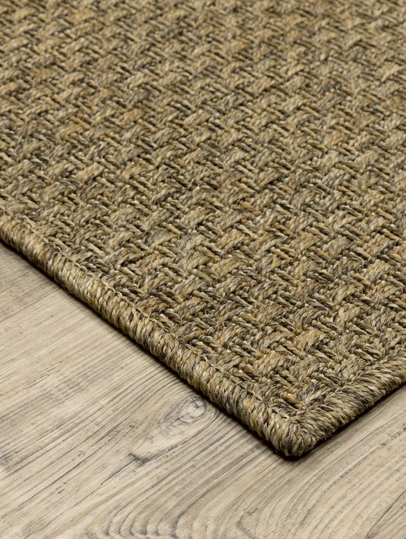 Karavia 2'3" x 7'6" Tan Rug