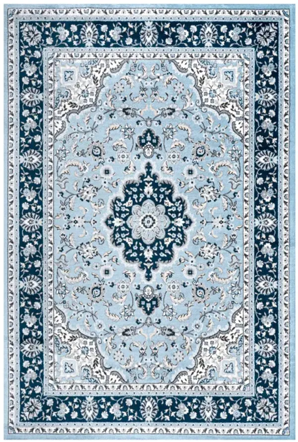 Palmette Modern Persian Floral Area Rug