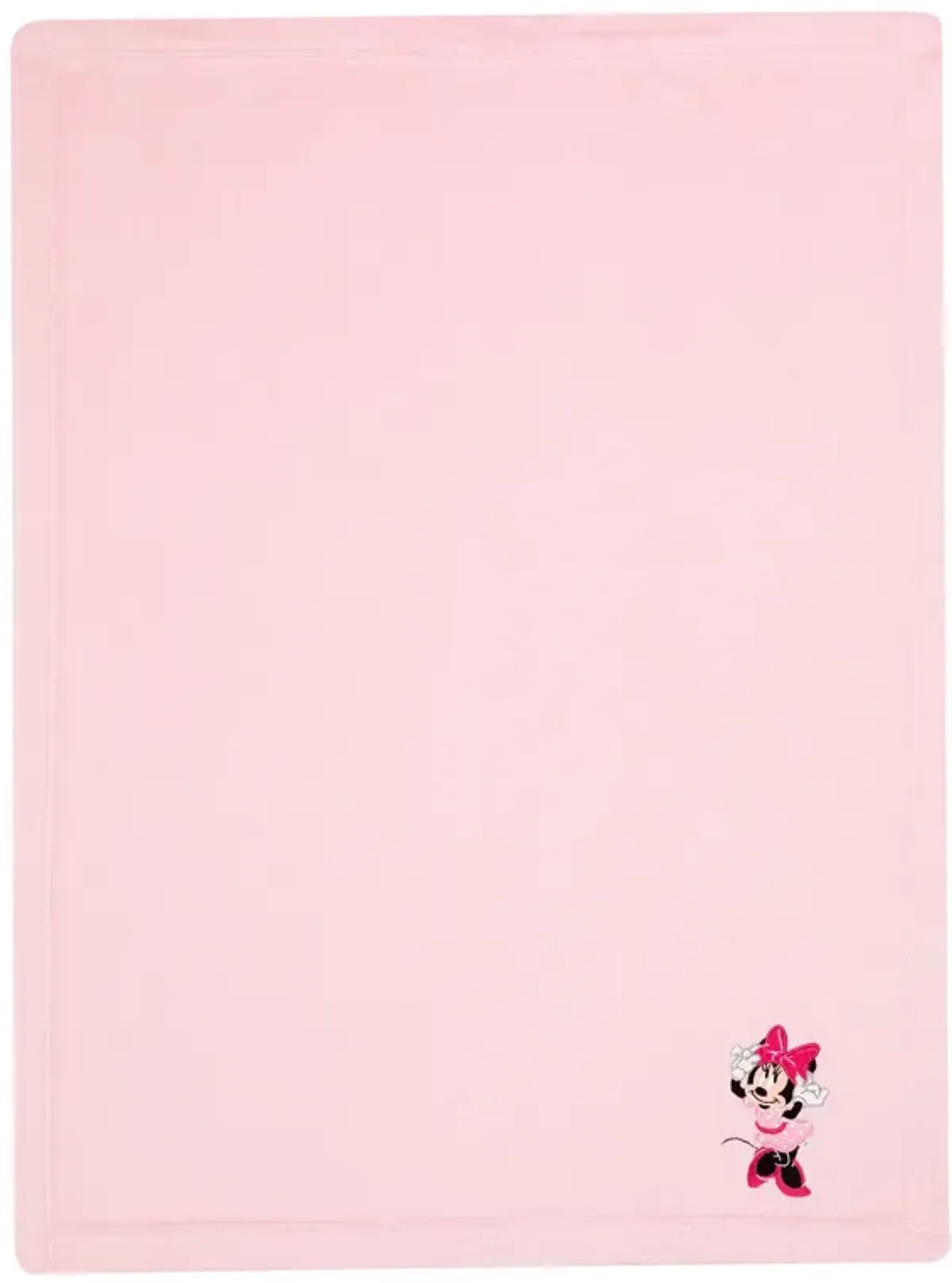 Lambs & Ivy Disney Baby Minnie Mouse Love Pink Soft Fleece Baby Blanket