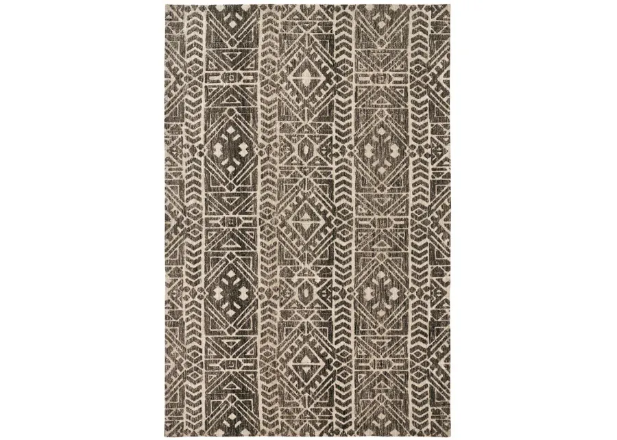 Colton 8627F Brown/Taupe/Ivory 2' x 3' Rug