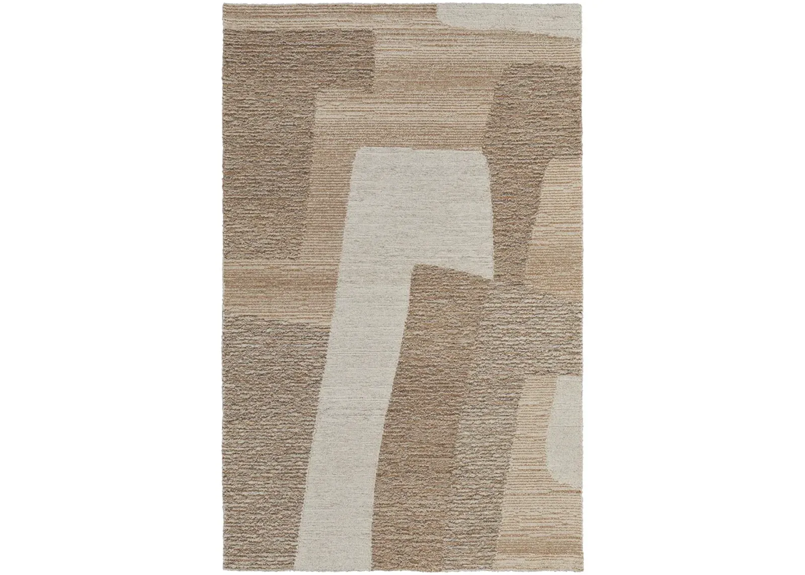 Pollock 8953F 3'6" x 5'6" Brown/Tan/Ivory Rug