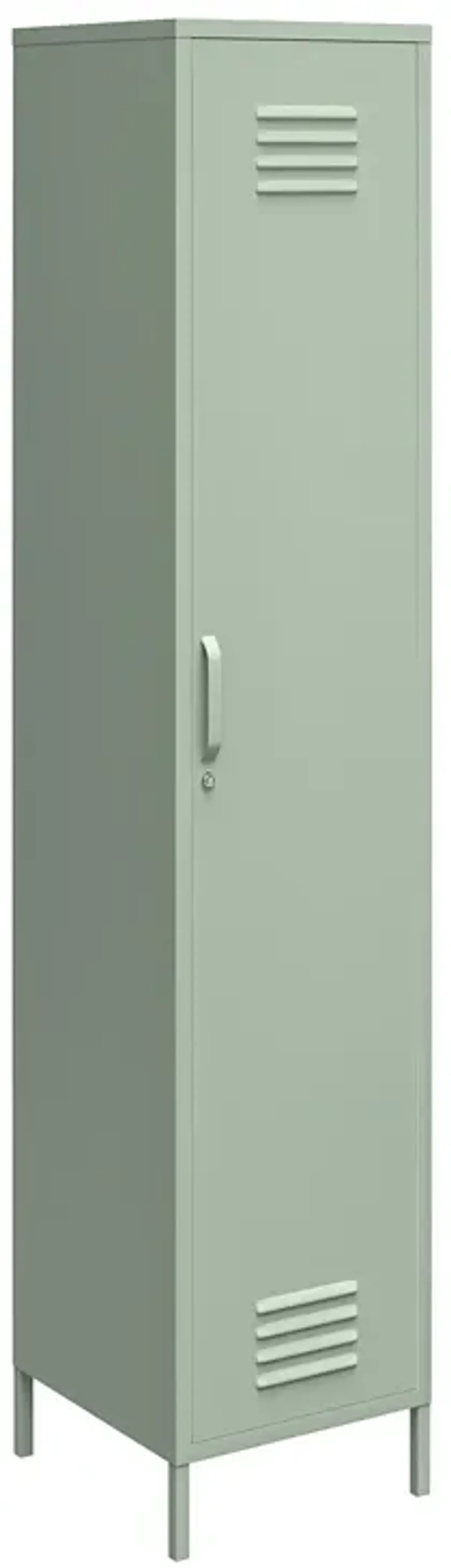 Shadwick 1 Door Tall Single Metal Locker Storage Cabinet