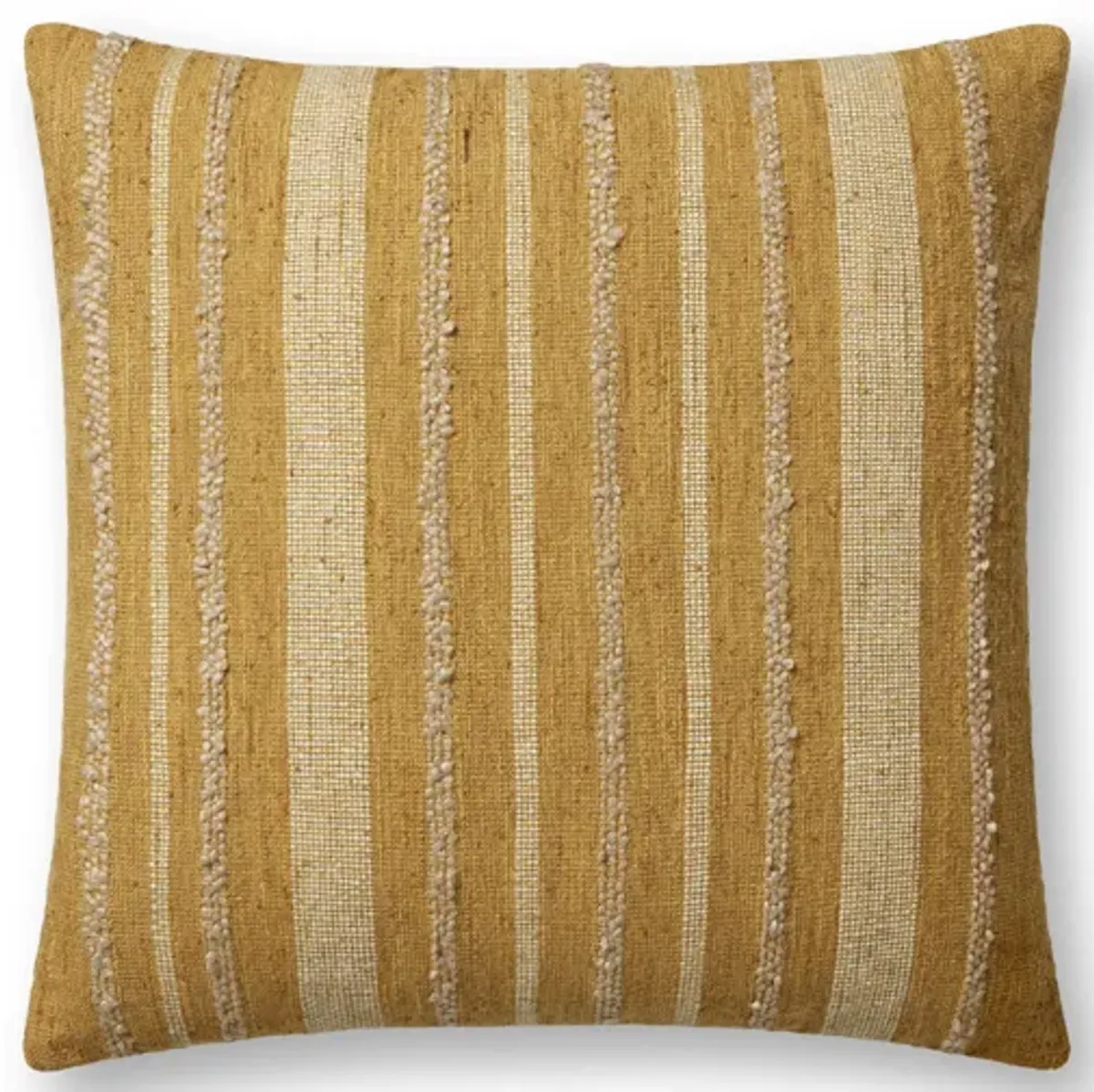 Elowen PAL0039 Gold 18''x18'' Down Pillow by Amber Lewis x Loloi