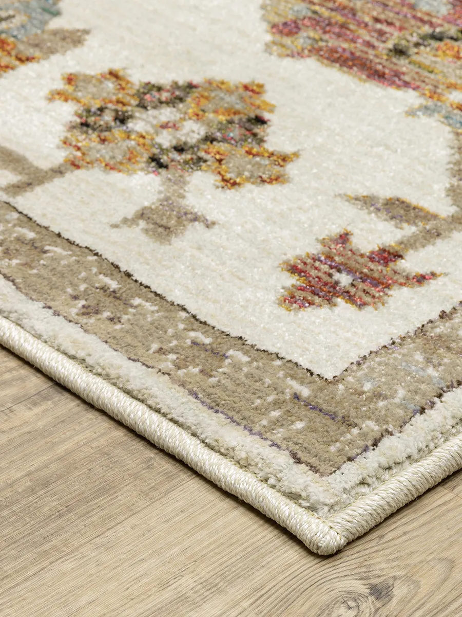 Andorra 2'3" x 8' Ivory Rug