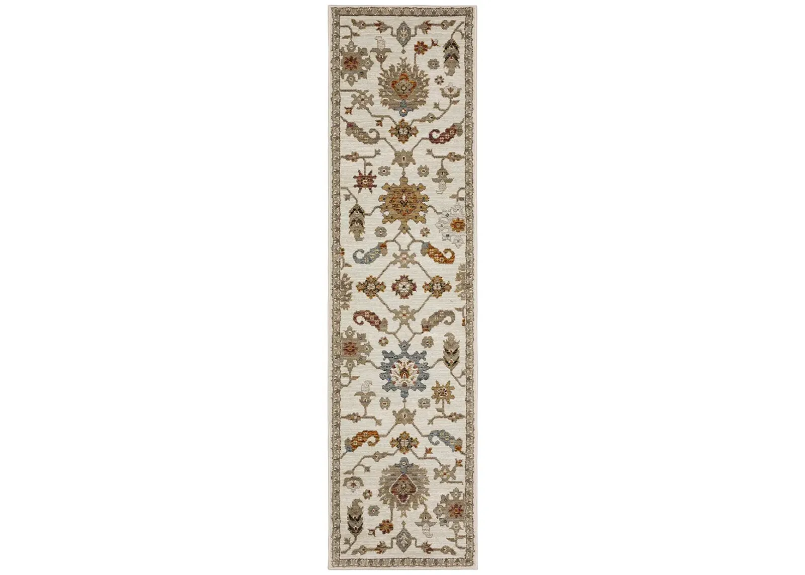 Andorra 2'3" x 8' Ivory Rug