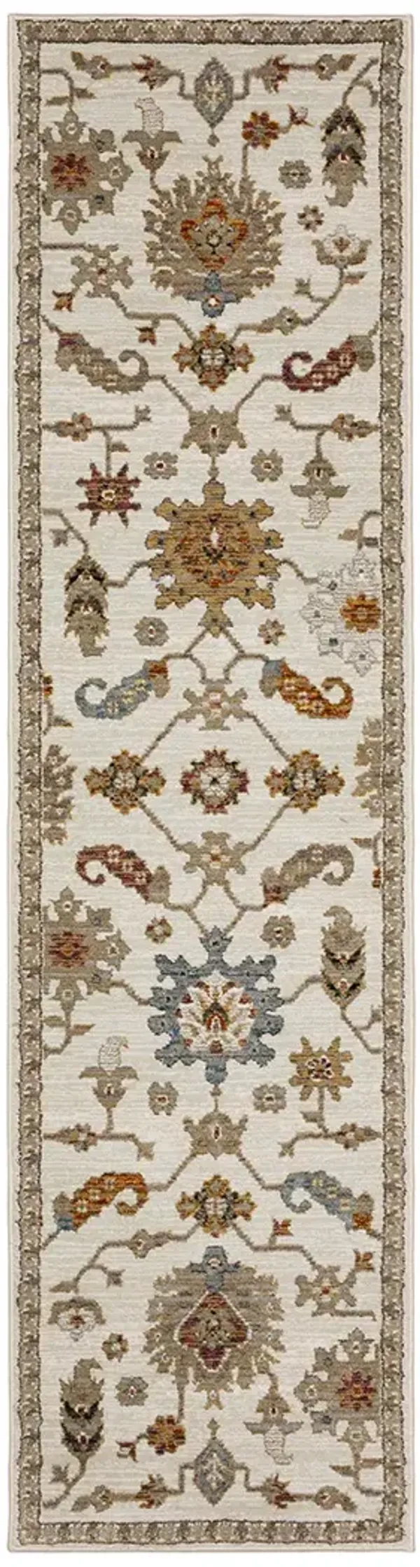 Andorra 2'3" x 8' Ivory Rug