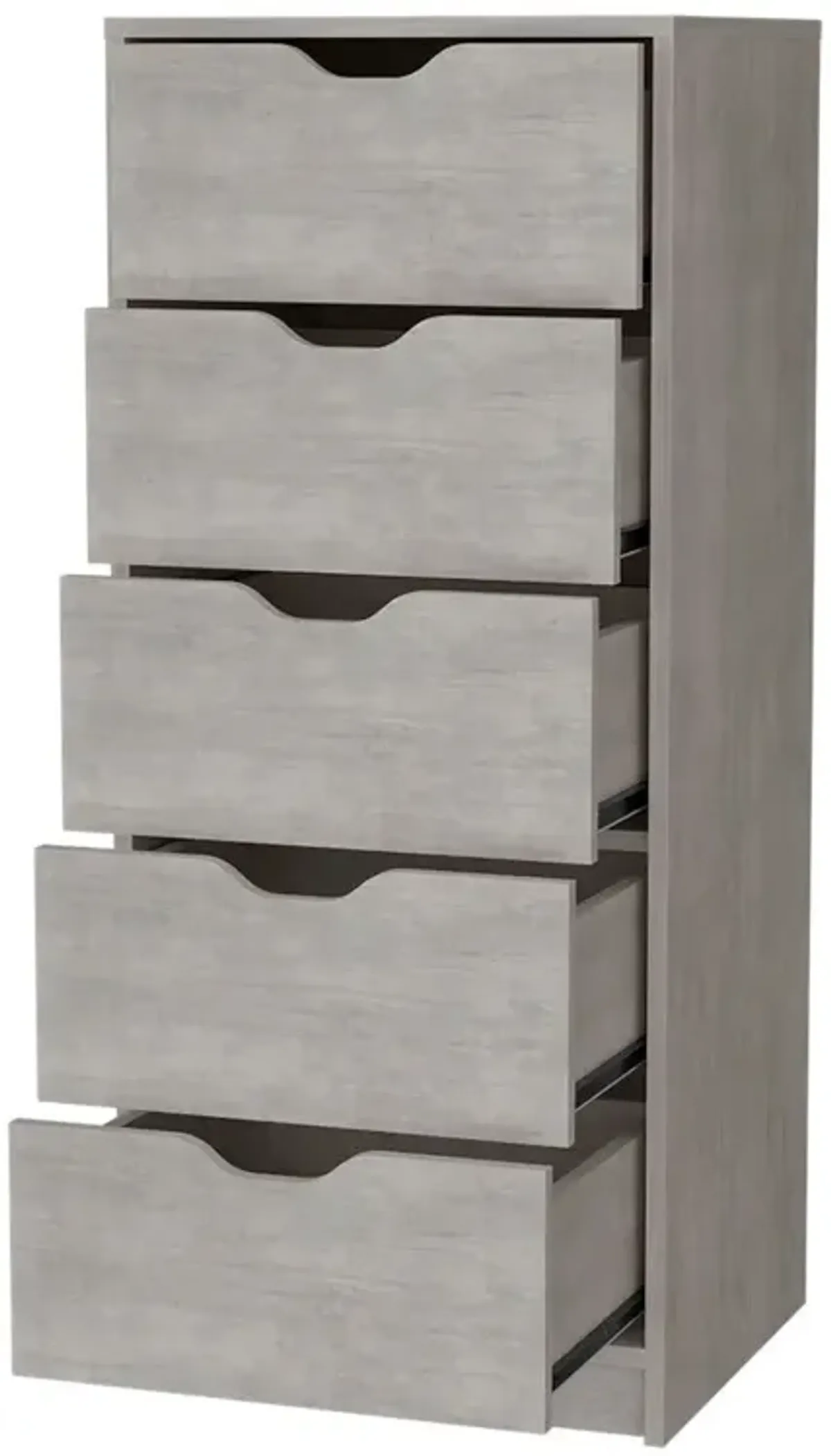 Dillon 5 Narrow Drawer Dresser