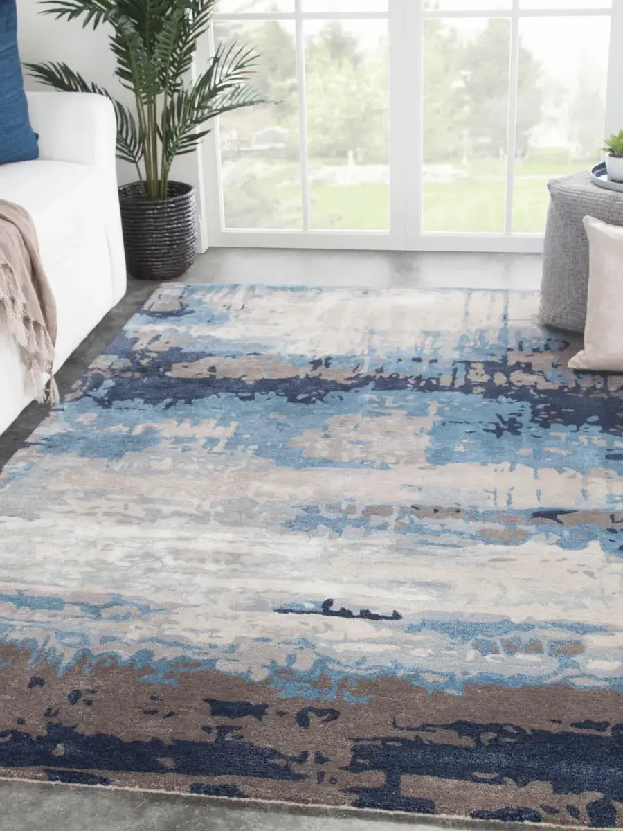 Genesis Benna Blue 8' x 11' Rug