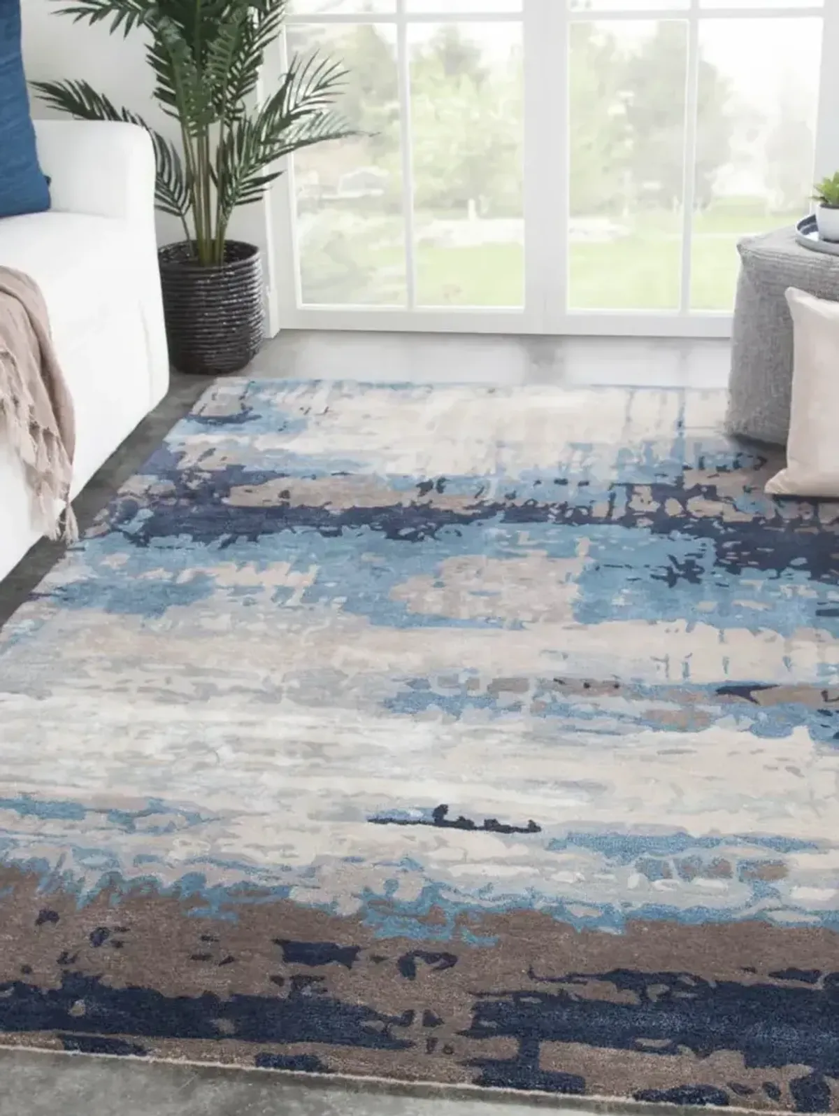 Genesis Benna Blue 8' x 11' Rug