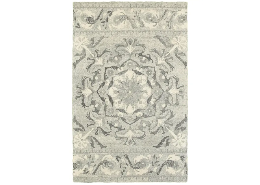 Craft 5' x 8' Ash Rug