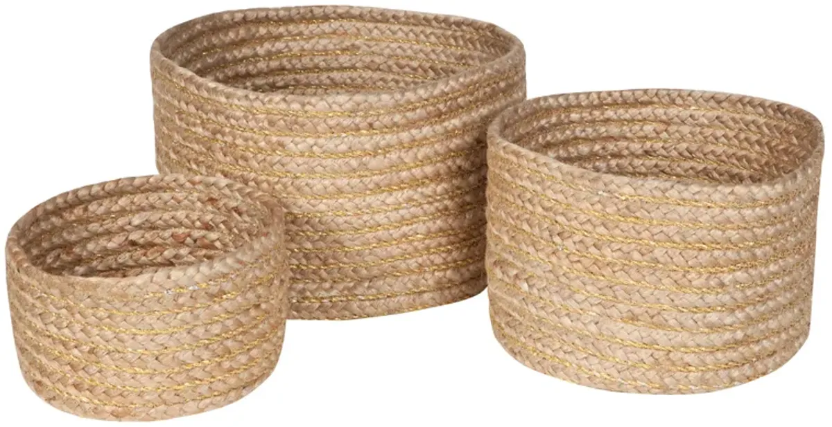 SET OF 3 BASKETS ABHA