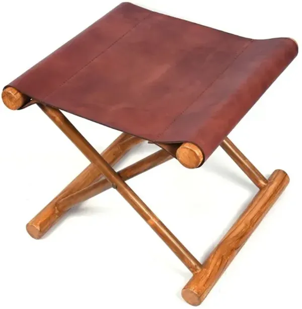 Otto Teak Wood Stool