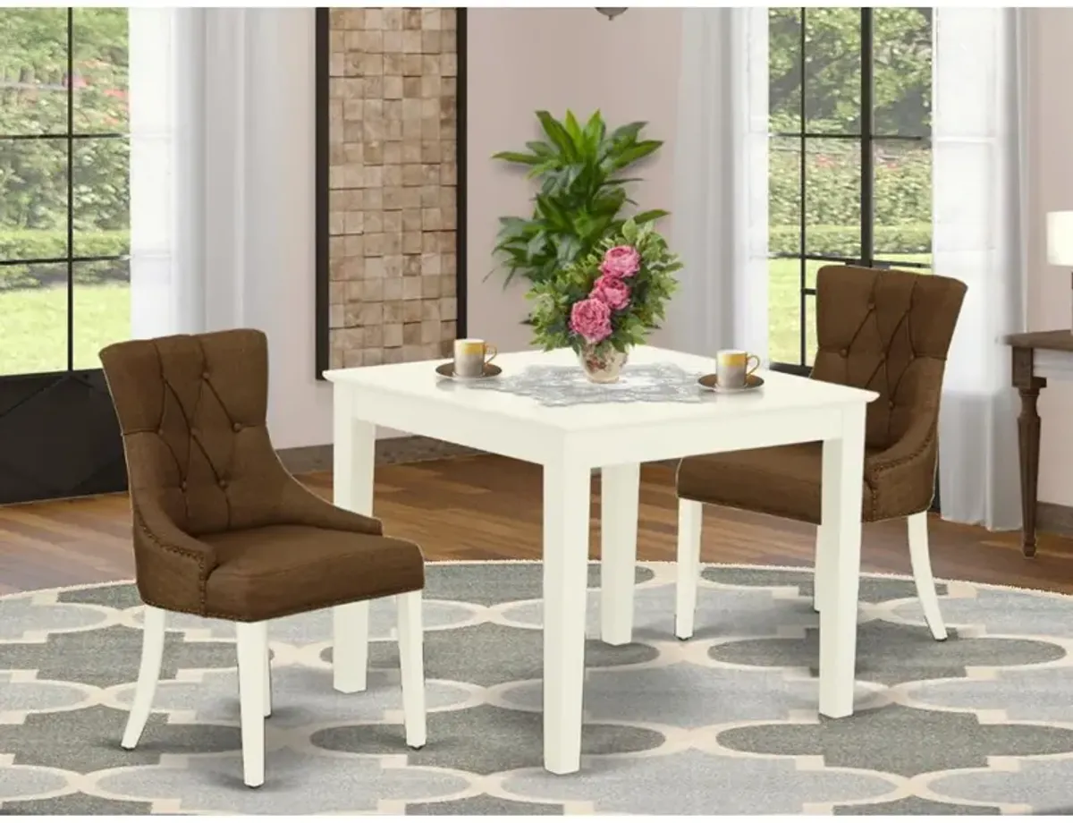 Dining Room Set Linen White