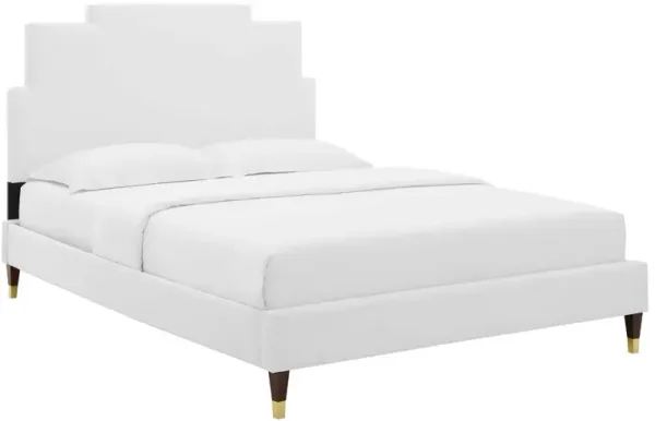 Modway - Lindsey Performance Velvet King Platform Bed