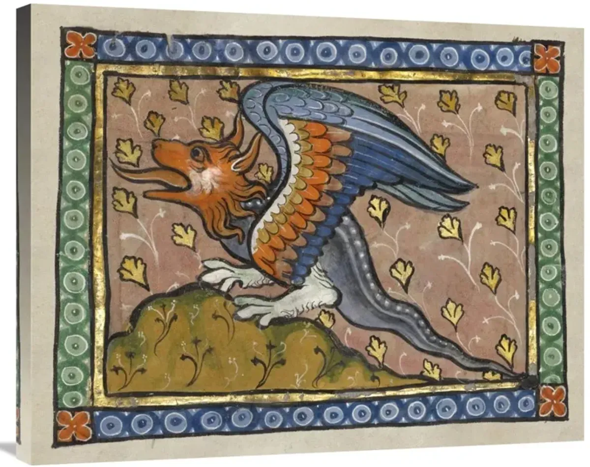 A Dragon (detail)-Canvas Art-35x28