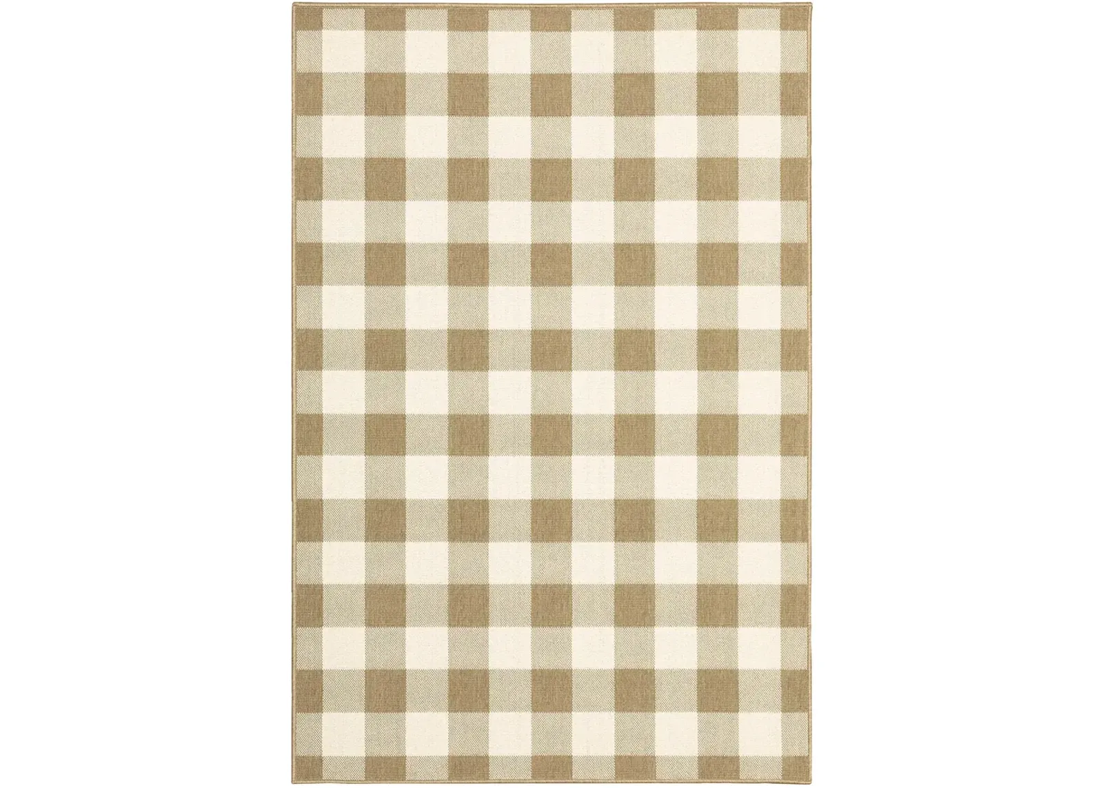 Marina 1'9" x 3'9" Tan Rug