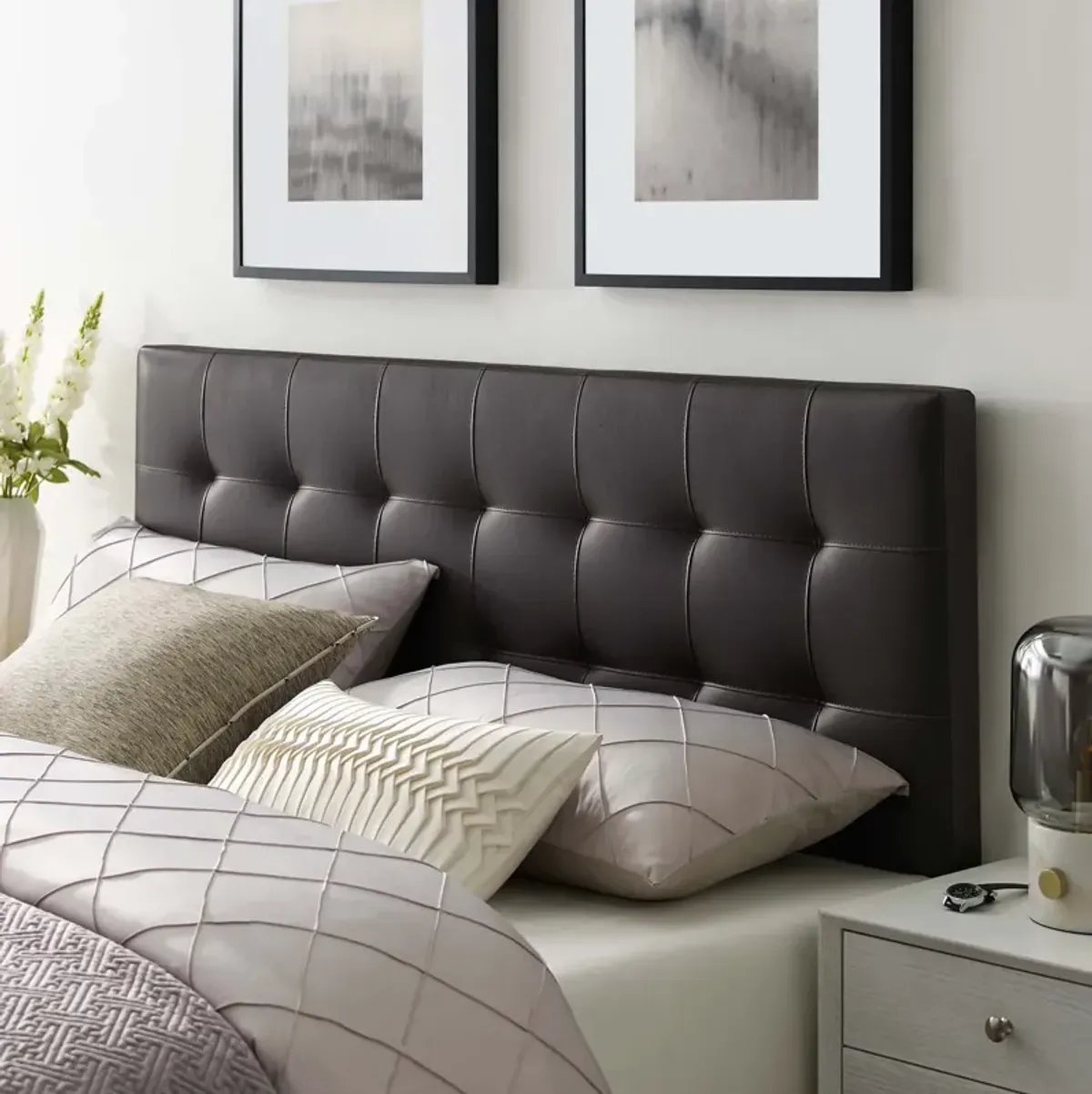 Modway - Lily Full Upholstered Vinyl Headboard