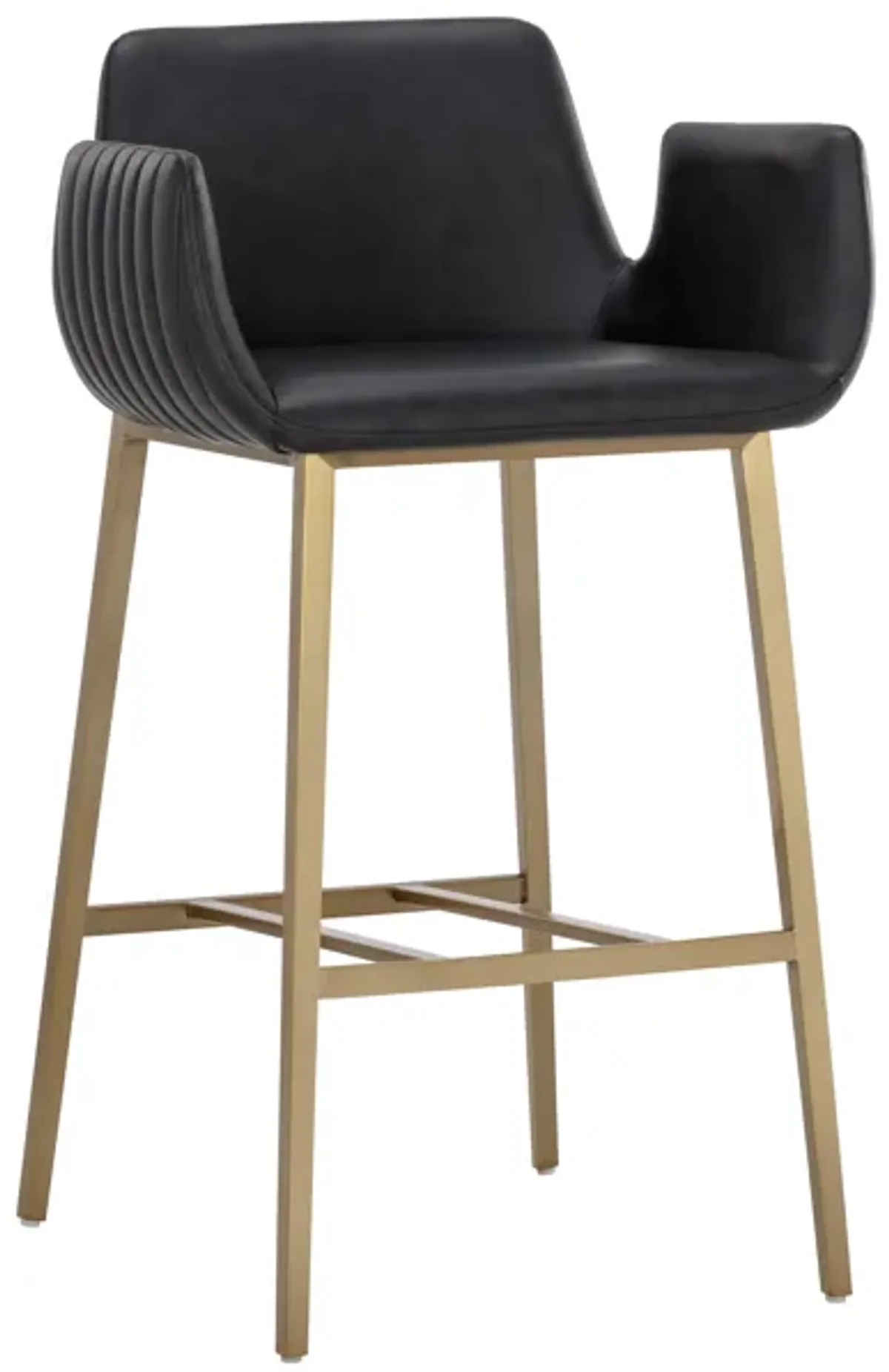 Lucano Bravo Black Barstool