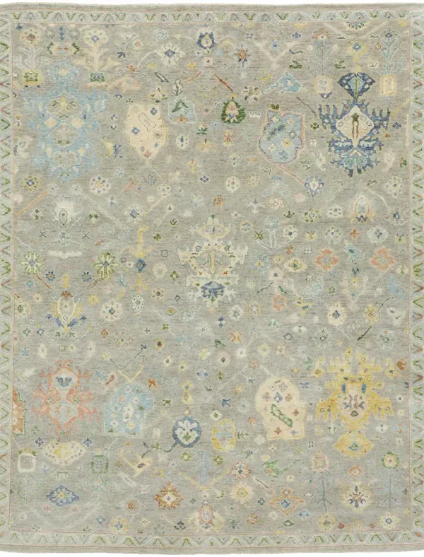 Palace 9' x 12' Grey Rug