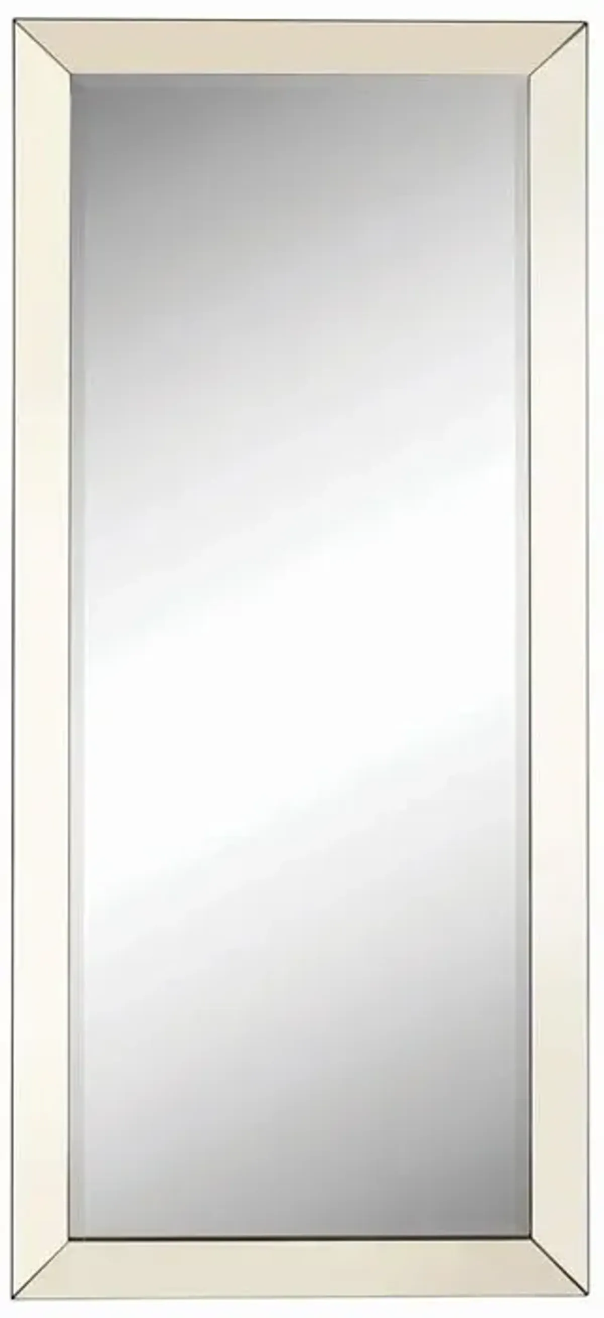 Coaster Co. of America Barnett Rectangular Floor Mirror Silver