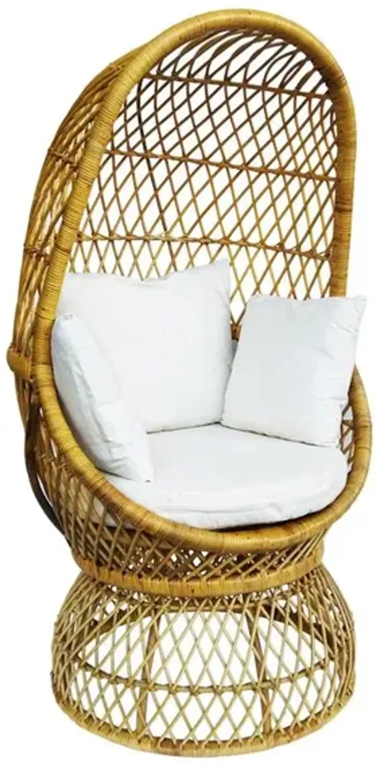 Rattan Capsule Chair