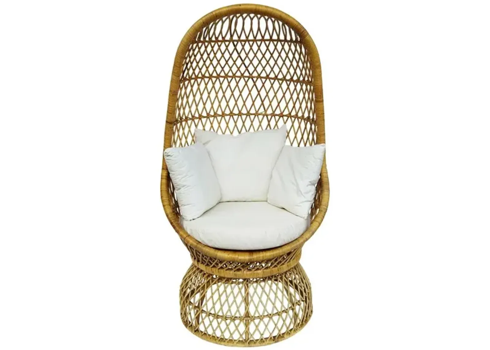 Rattan Capsule Chair