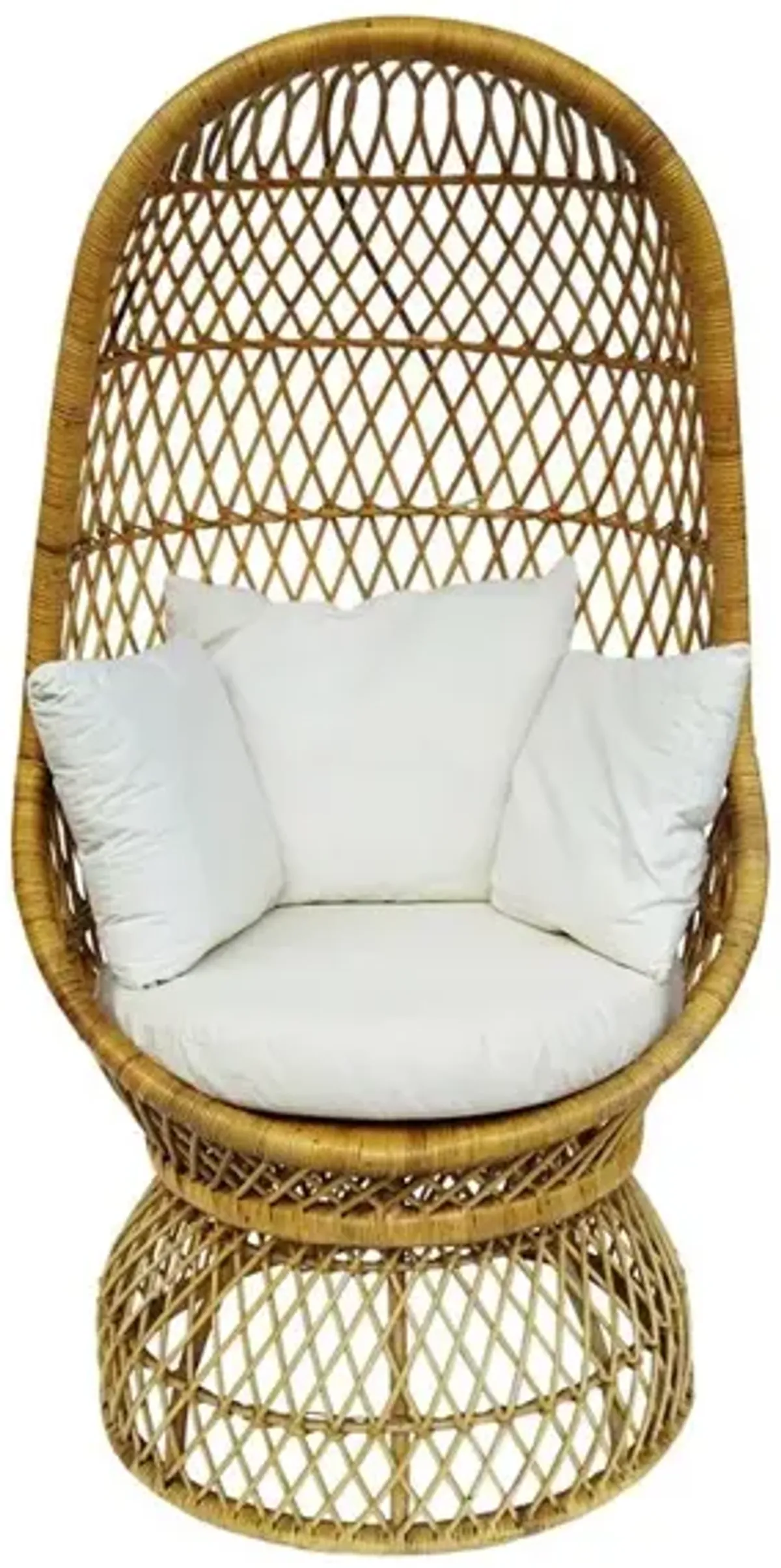 Rattan Capsule Chair