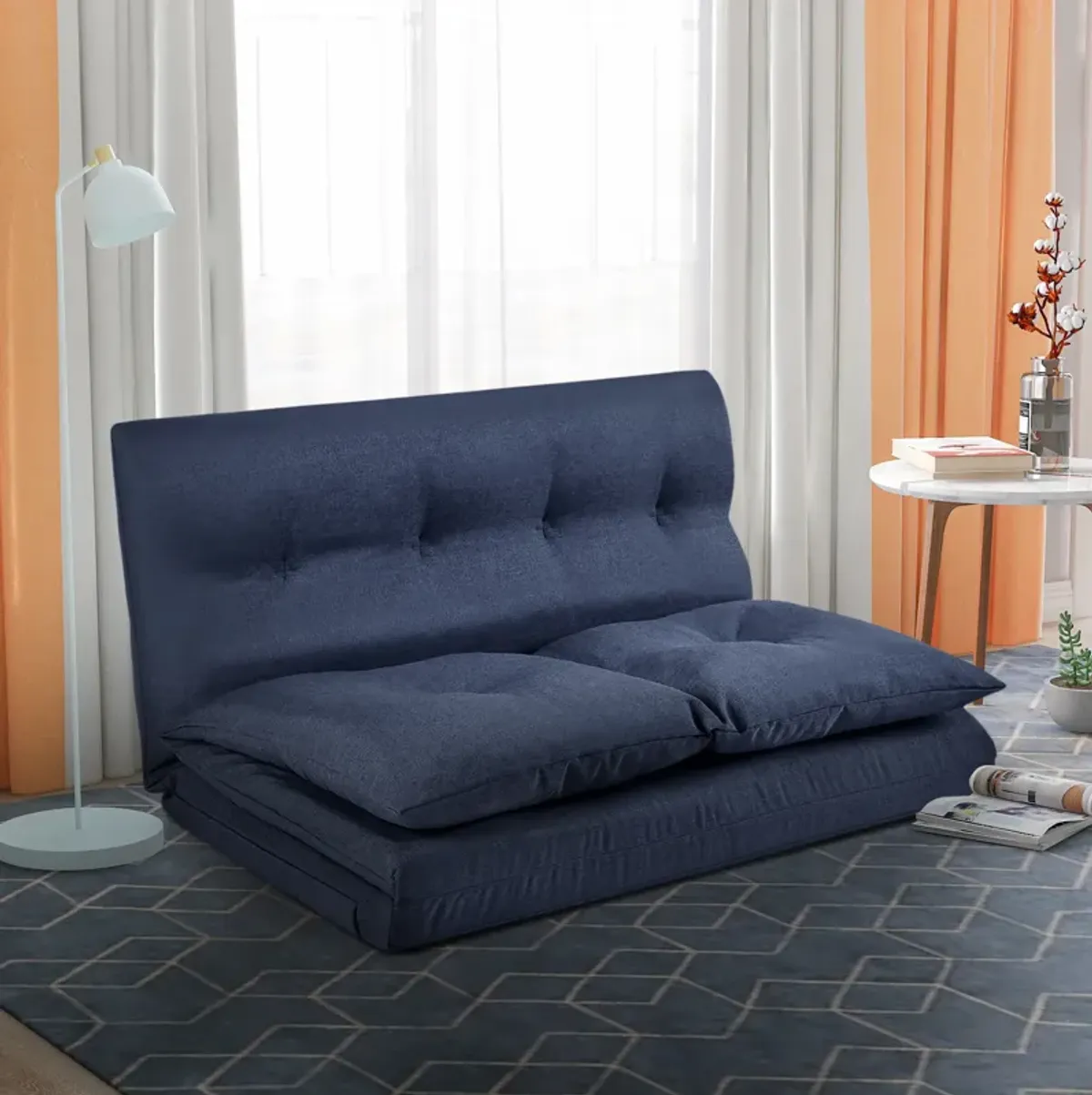 Merax Adjustable Thicken Floor Couch Sofa