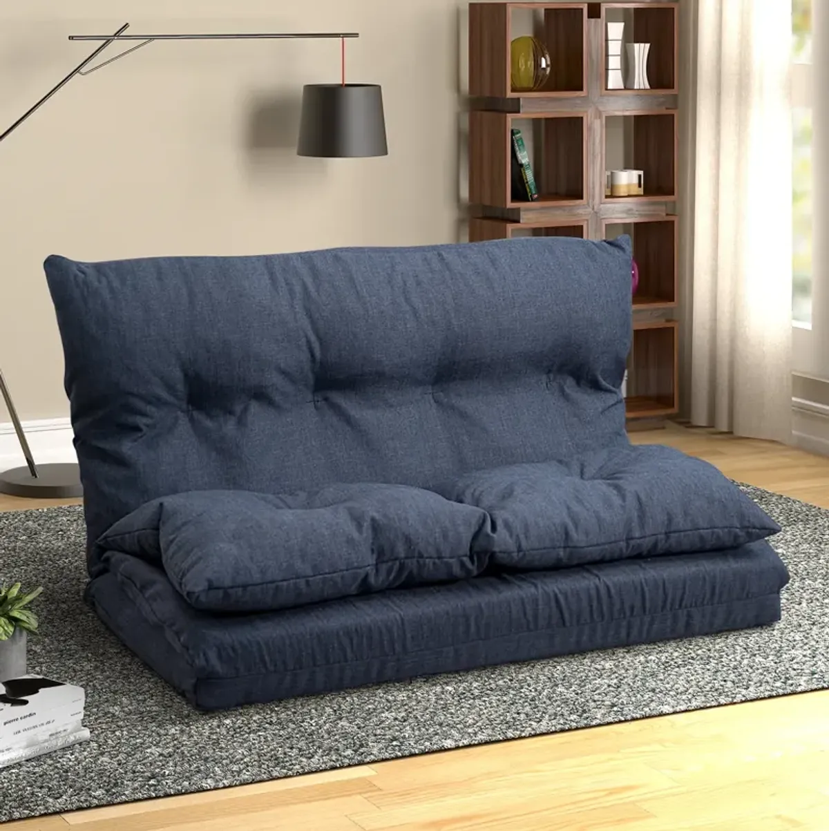 Merax Adjustable Thicken Floor Couch Sofa