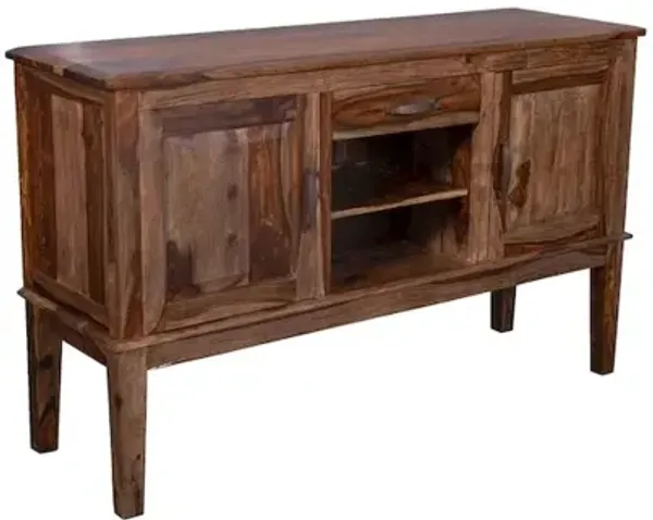 Porter Designs Sonora Solid Sheesham Wood Sideboard, Brown