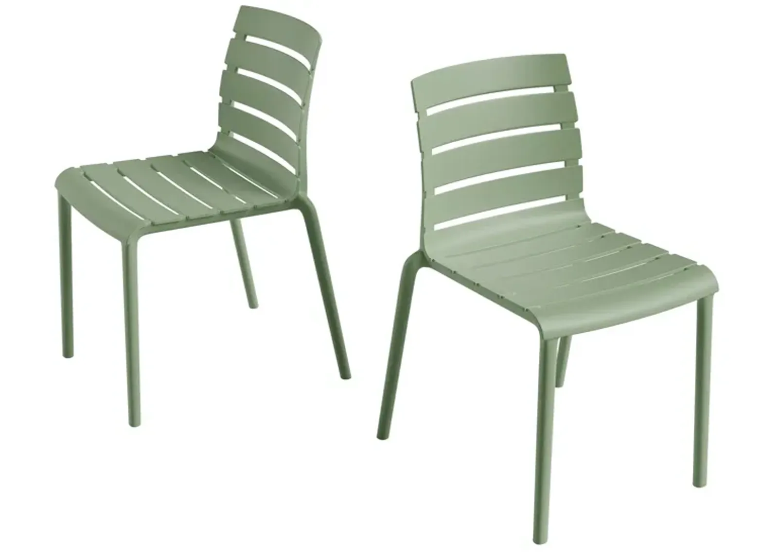 STACKABLE OUTDOOR & INDOOR  RYLAN CHAIR (Set of 2)